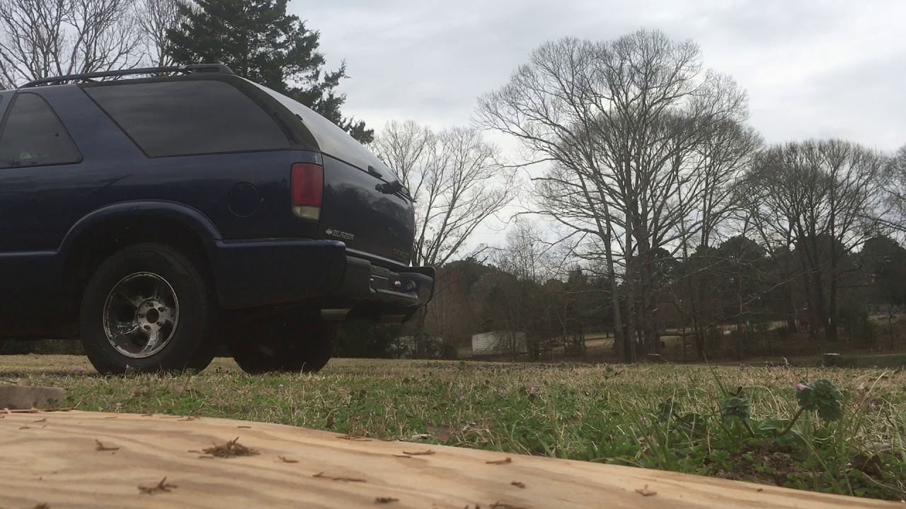 2001 Chevy S10 Blazer true dual Flowmaster 40 series