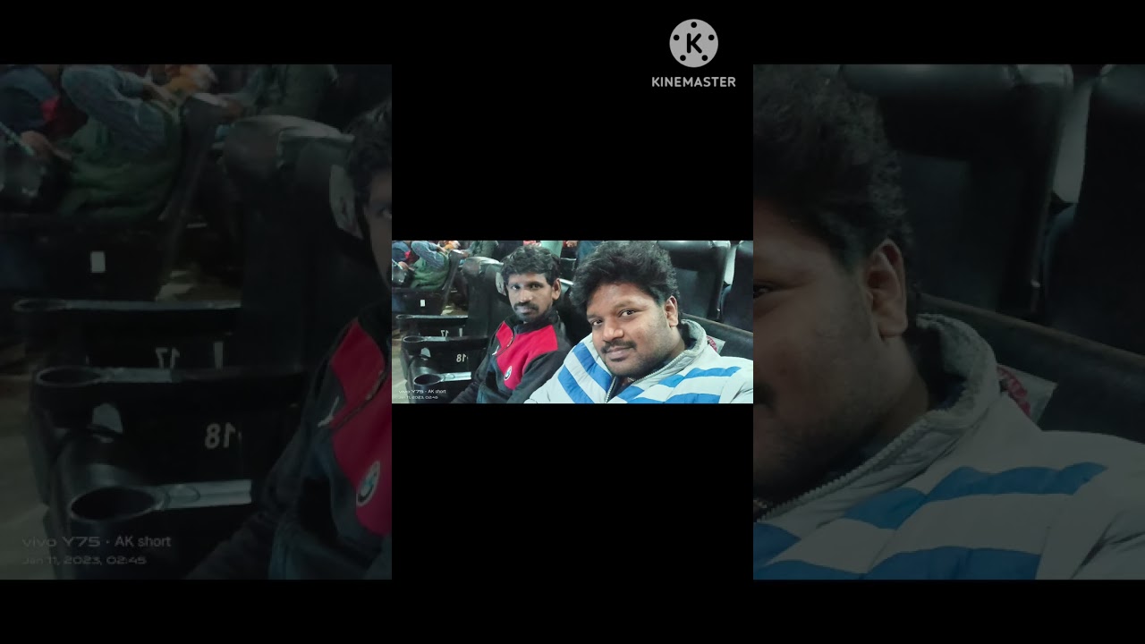 Thunivu first day first show FDFS mass @ Bangalore Pushpanjali Theatre Marana Masssss