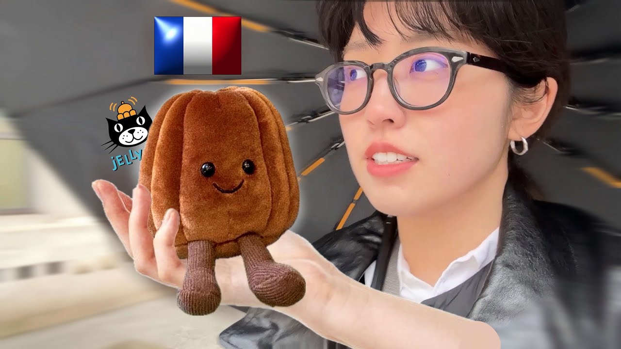 パリ一人旅vlog｜大流行していると噂があるJellycatを買い占める #一人旅 #中国語