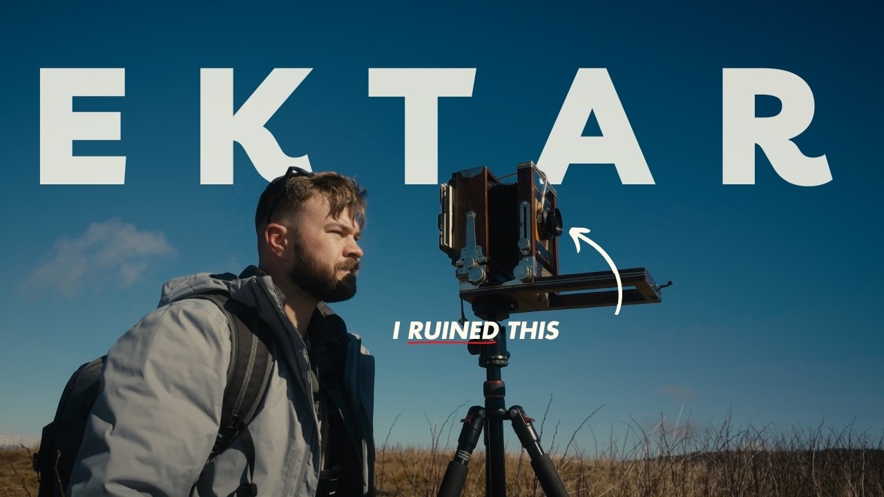 Мой самый сложный урок по крупноформатной фотографии