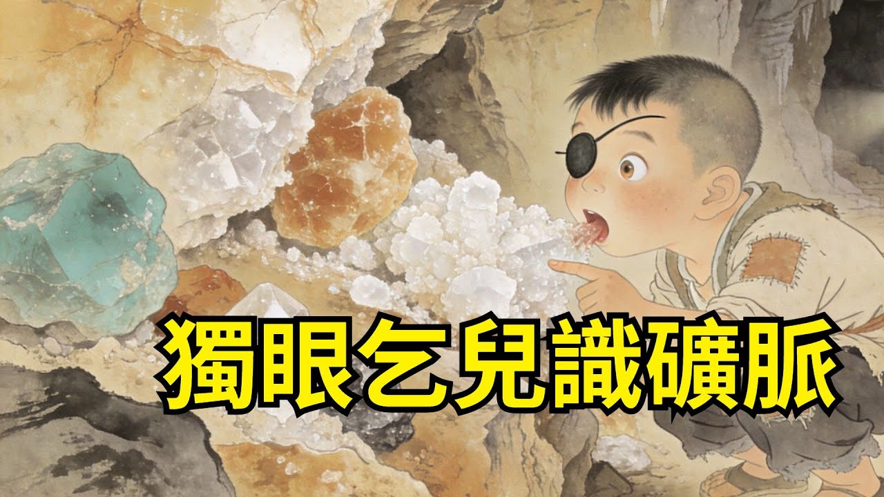 獨眼小乞丐誤入廢棄鹽礦，舔舐岩壁結晶後味覺突變，竟能分辨百種礦物，被地質隊收留，協助定位稀有礦脈！#民間故事 #故事頻道 #感人故事 #情感