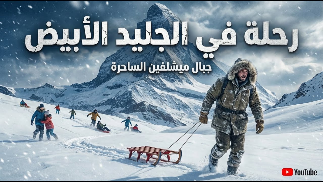 سحر سويسرا المغرب رحلة خيالية إلى قمم مشليفن وإفران تحت بياض الثلوج ❄️🇲🇦
