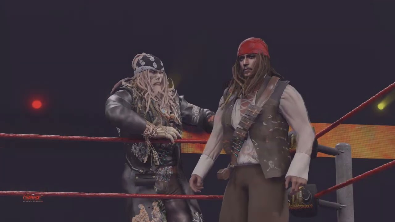 Nightmare Carnage TV A-Train and Homelander Vs Captains Jack Sparrow and Davy Jones