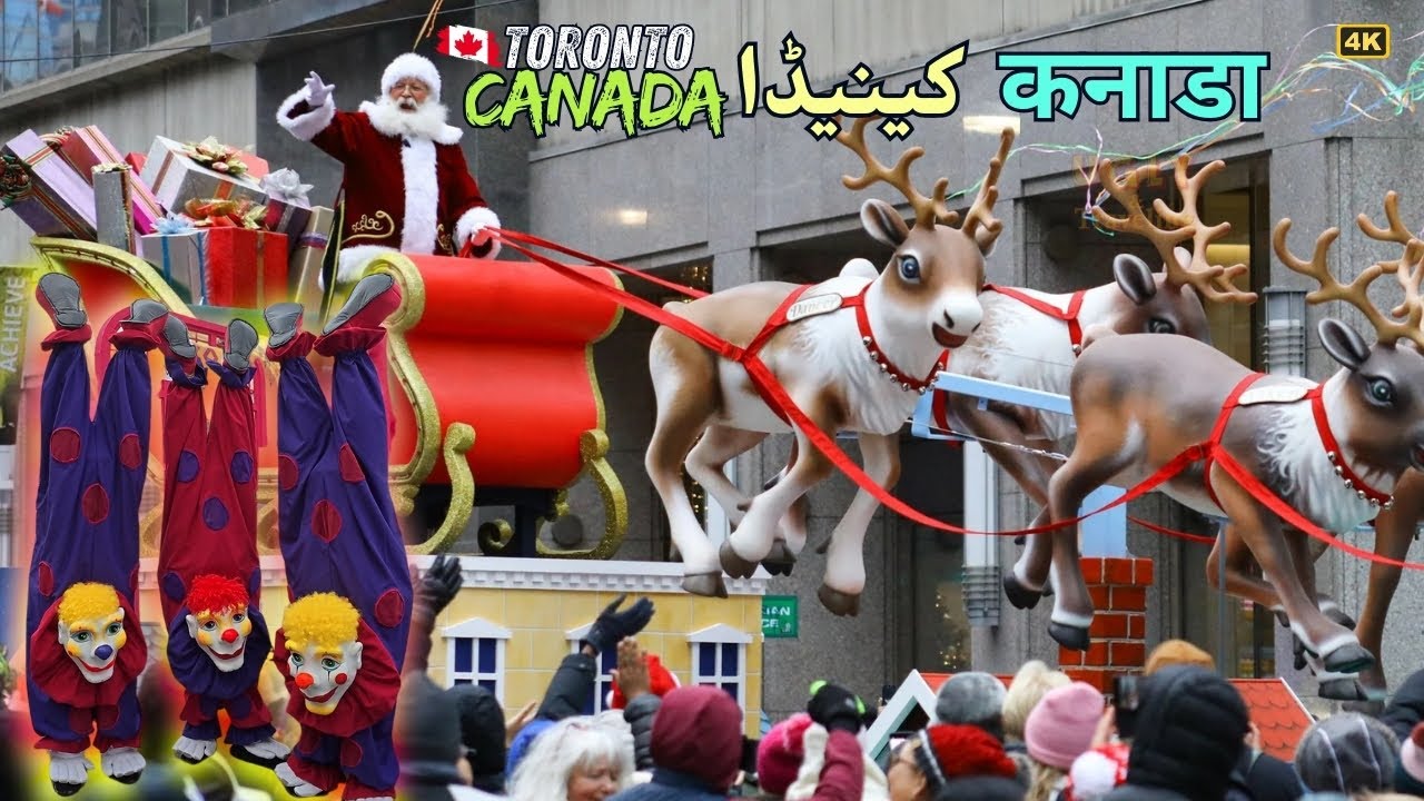 Toronto's BIGGEST Original Santa Claus Parade 120th Anniversary in 4K