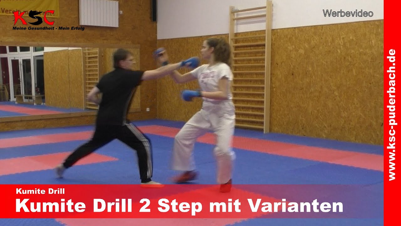 Kumite Drill 2 Step mit Variationen
