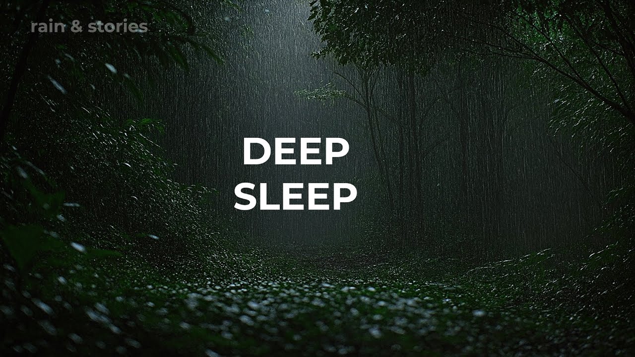 Peaceful Rain Sounds for Deep Sleep | Anxiety Relief & Restful Night Sleep