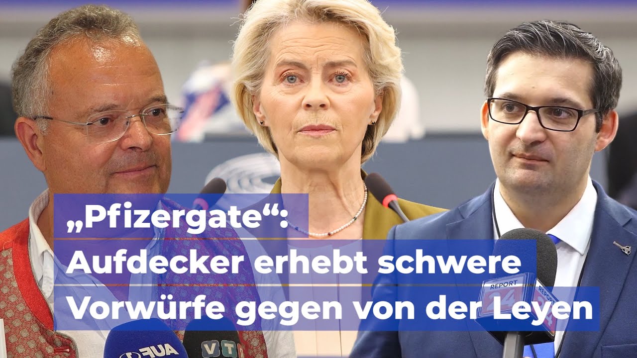 &bdquo;Pfizergate&ldquo;: Aufdecker erhebt schwere Vorw&uuml;rfe gegen von der Leyen