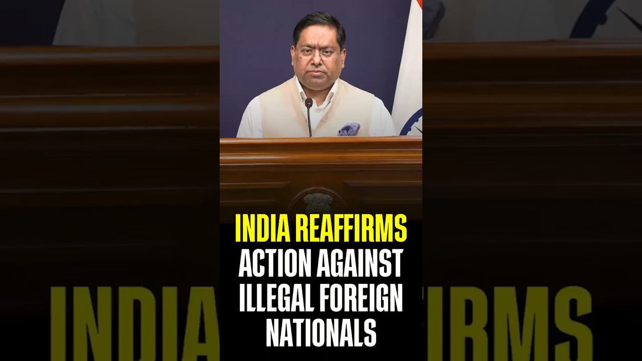 India Reaffirms Action Against Illegal Foreign Nationals: #meaindia #randhirjaiswal