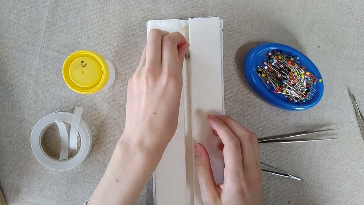 How to pin a small moth - Moth pinning tutorial for beginners