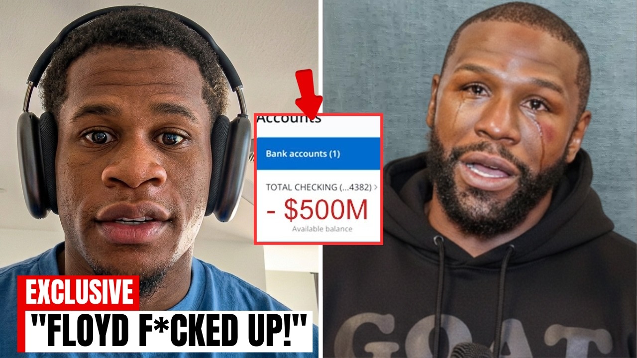 Devin Haney Drops BOMBSHELL on Mayweather’s Money Problems!