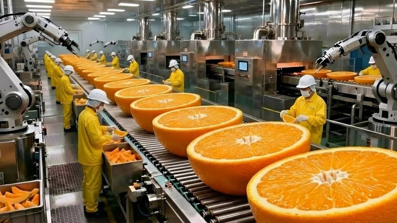 Dentro de una Fábrica Moderna de Jugo de Naranja: Del Cítrico Fresco a la Botella