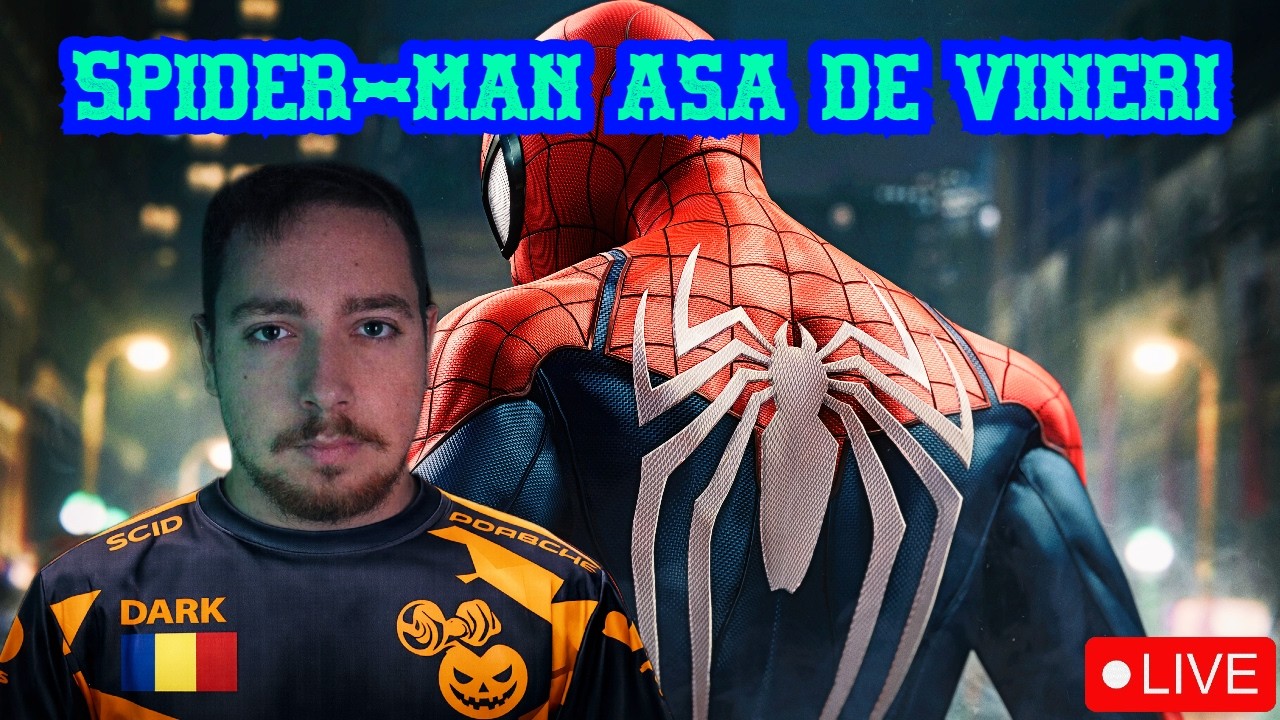 🔴LIVE Cu Spider-man Remestered asa de Vineri!