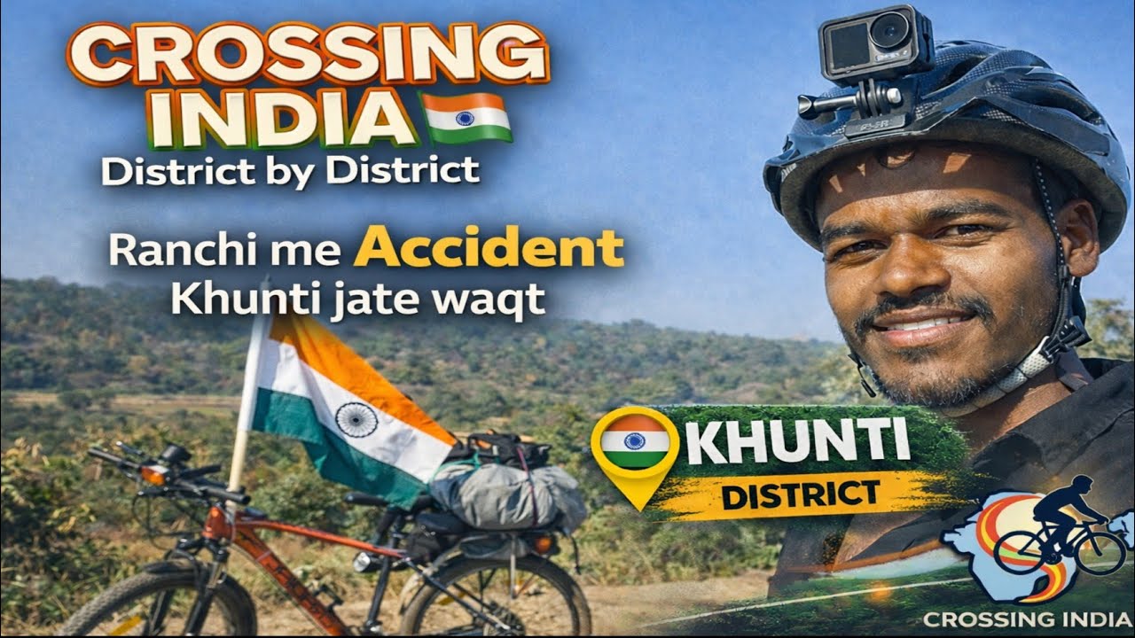 Aaj accident Ho Gaya Ranchi To Khunti Jate Samay | Safarnama XC @Safarnama_XC 