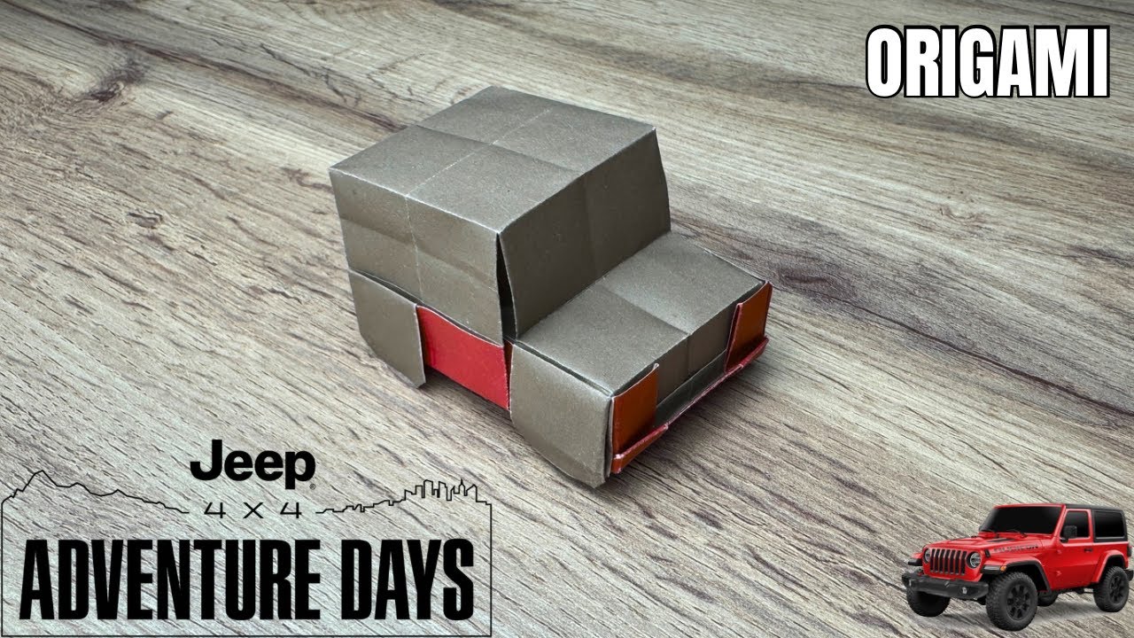 Origami Jeep Tutorial | How to Make Origami Car Jeep Step By Step | Make Car From Paper Easy Origami