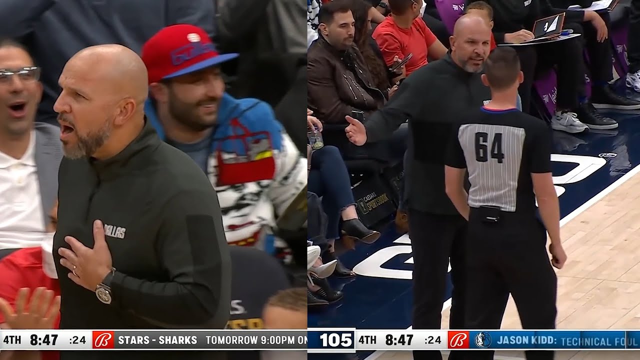 Jason Kidd gets ejected on his own hall of fame night, a play by play