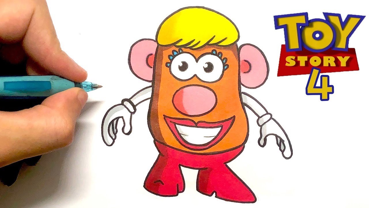 TUTO DESSIN MME PATATE TOY STORY 4