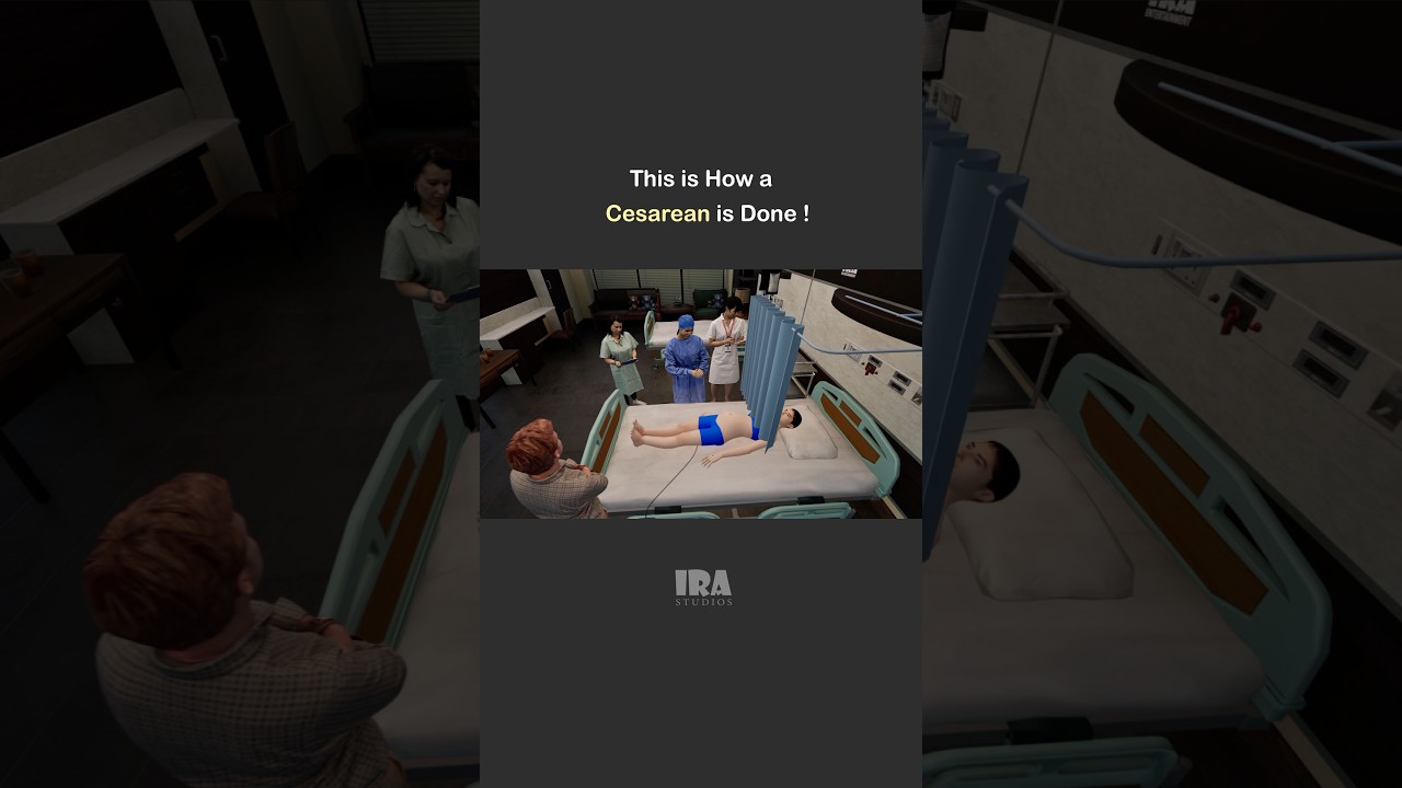 C-Section Surgery Explained with 3D Animation I Medical Animation Short
