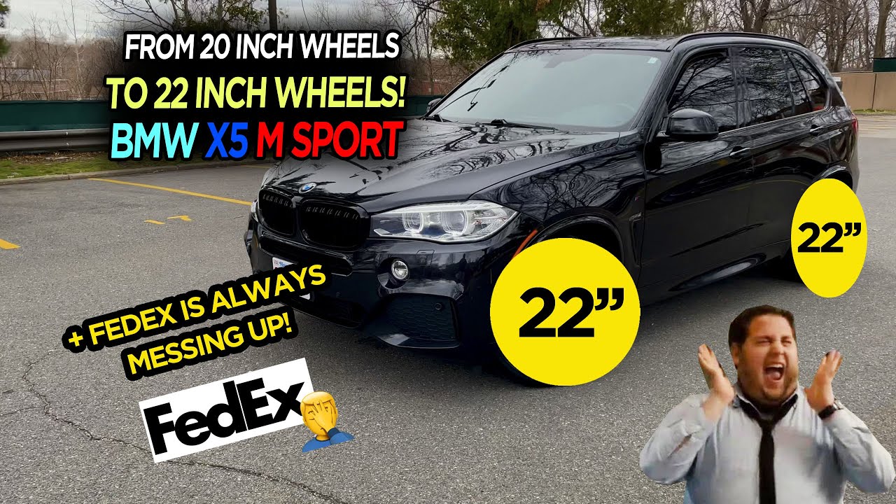 22-дюймовые диски на BMW X5 M Sport