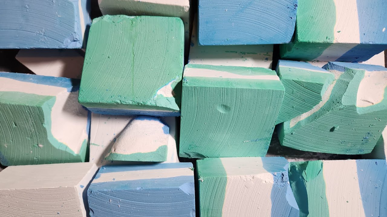 Relaxing ASMR Gym Chalk Crushing | Ocean Vibes | Sleep Aid