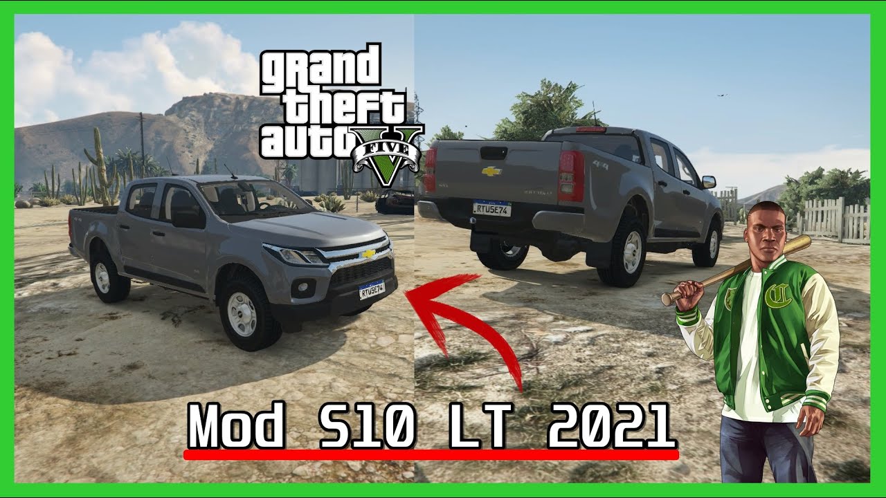 DOWNLOAD MOD Chevrolet S10 2021 LT para GTA V