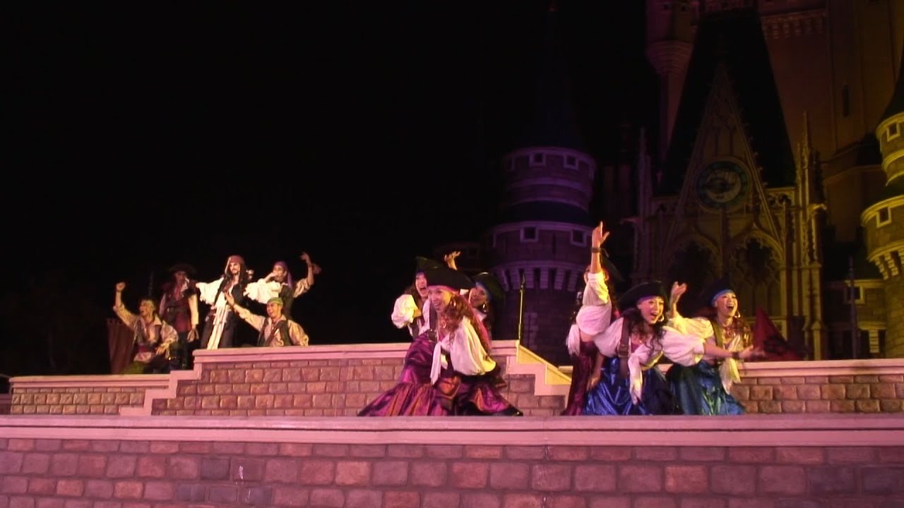 2007年07月22日 TDL ウェット＆ワイルド･パイレーツナイト（キャッスル･フォアコート･ステージ）