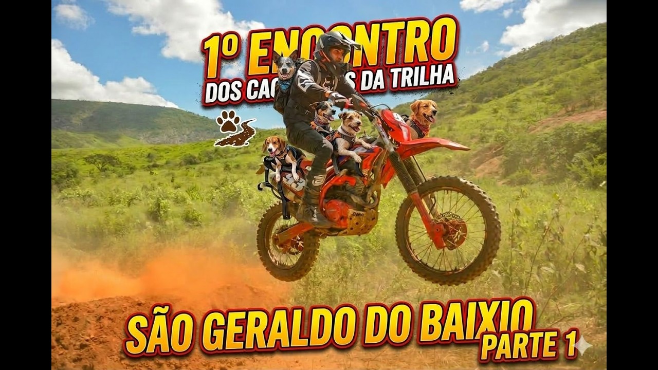 1ºEncontro dos cachorros da trilha!!!