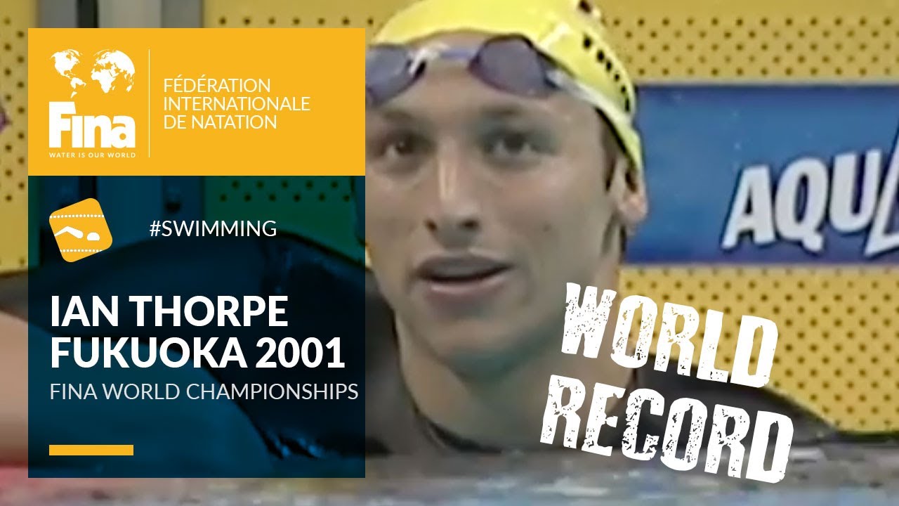 Ian Thorpe’s Epic World Record Swim | Fukuoka 2001 FINA Highlights