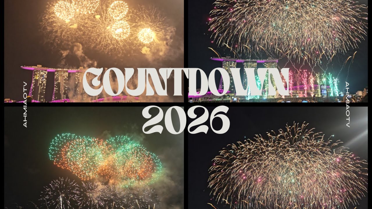 2026我们来啦！和爸妈一起新加坡倒数 | Ahmiao Tv
