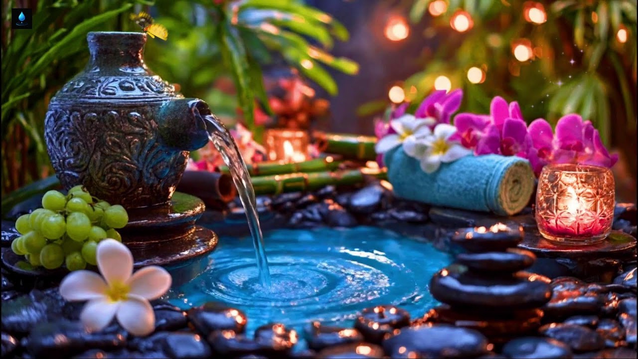 Healing Music with Gentle Water Sounds 🌿 Insomnia Relief, Calm Anxiety & Deep Relaxation