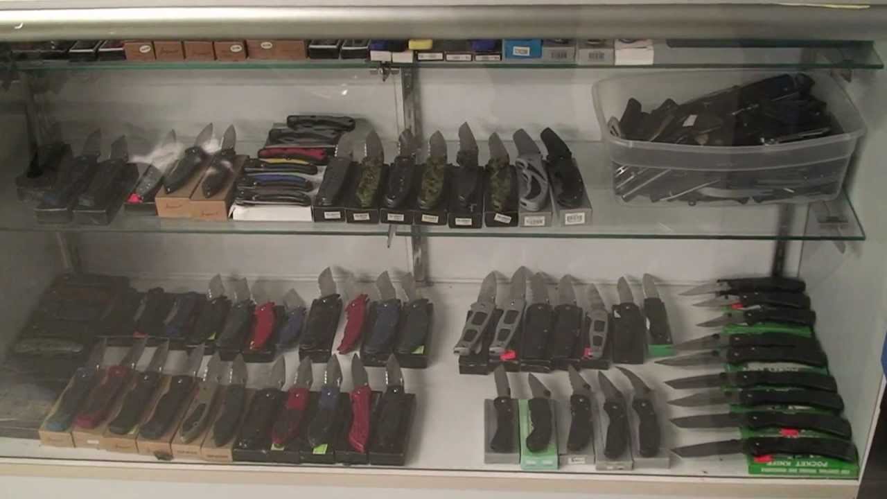 Knife Display (Knives in Lafayette, LA)  Blaze Powersports and Outdoors