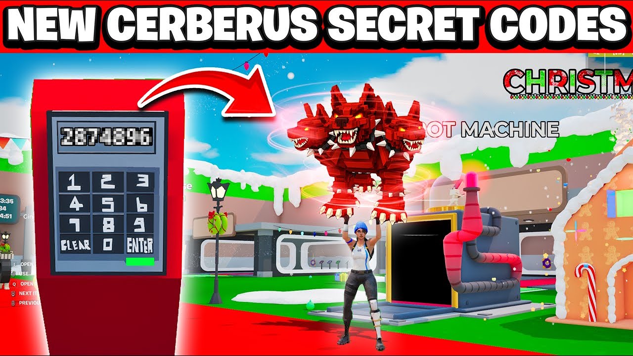 *НОВИНКА* Первые в мире секретные коды CERBERUS в Fortnite! Украдите мозги! Новое проклятое событ...