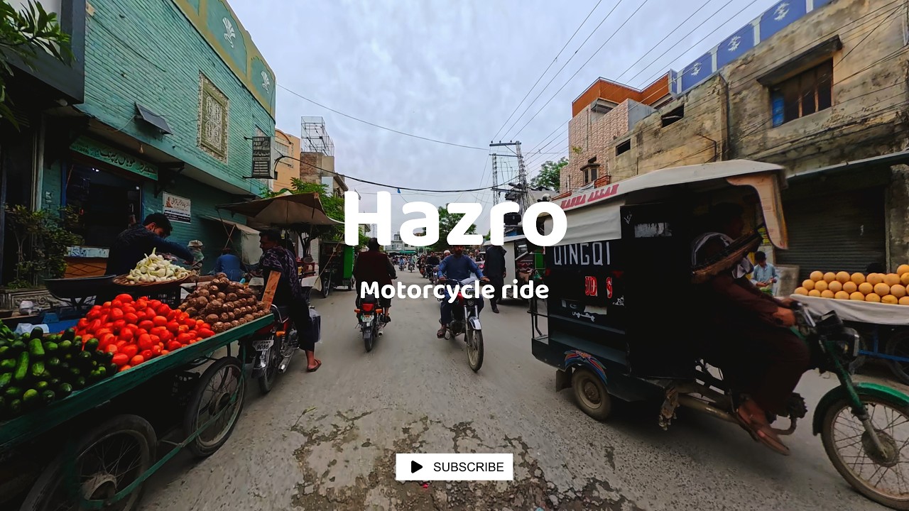 Hazro City Short Ride (Part 1) Attock Pakistan