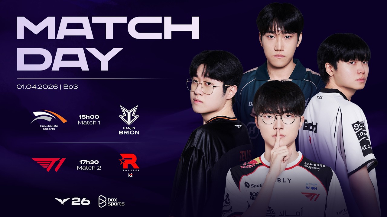 B&igrave;nh Luận Tiếng Việt: HLE vs BRO | T1 vs KT | LCK 2026
