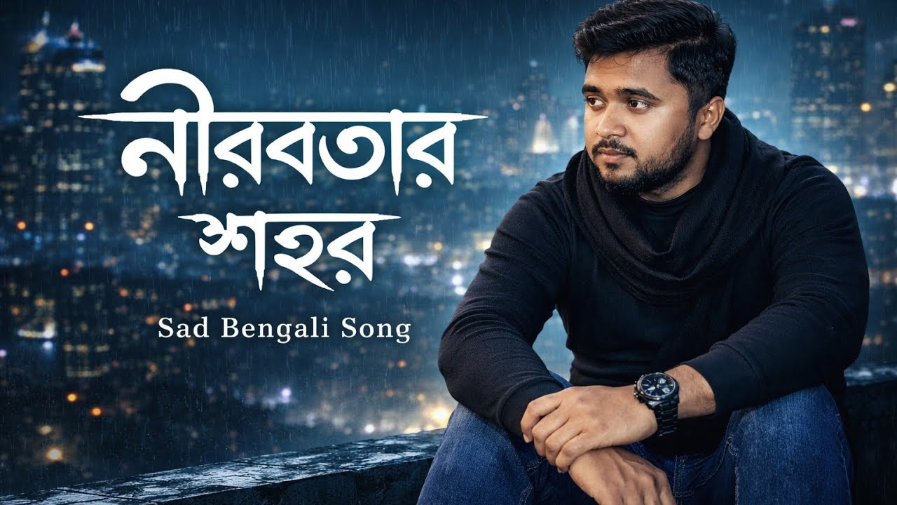 নীরবতার শহর | Sad Bengali Song | Realistic Lonely Emotional Music #নীরবতা #emotional #lonely