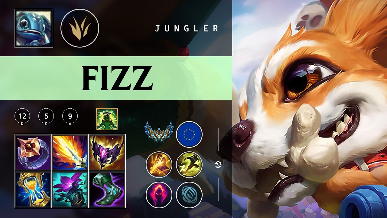 Fizz Jungle vs Lee Sin - EUW Challenger Patch 26.04
