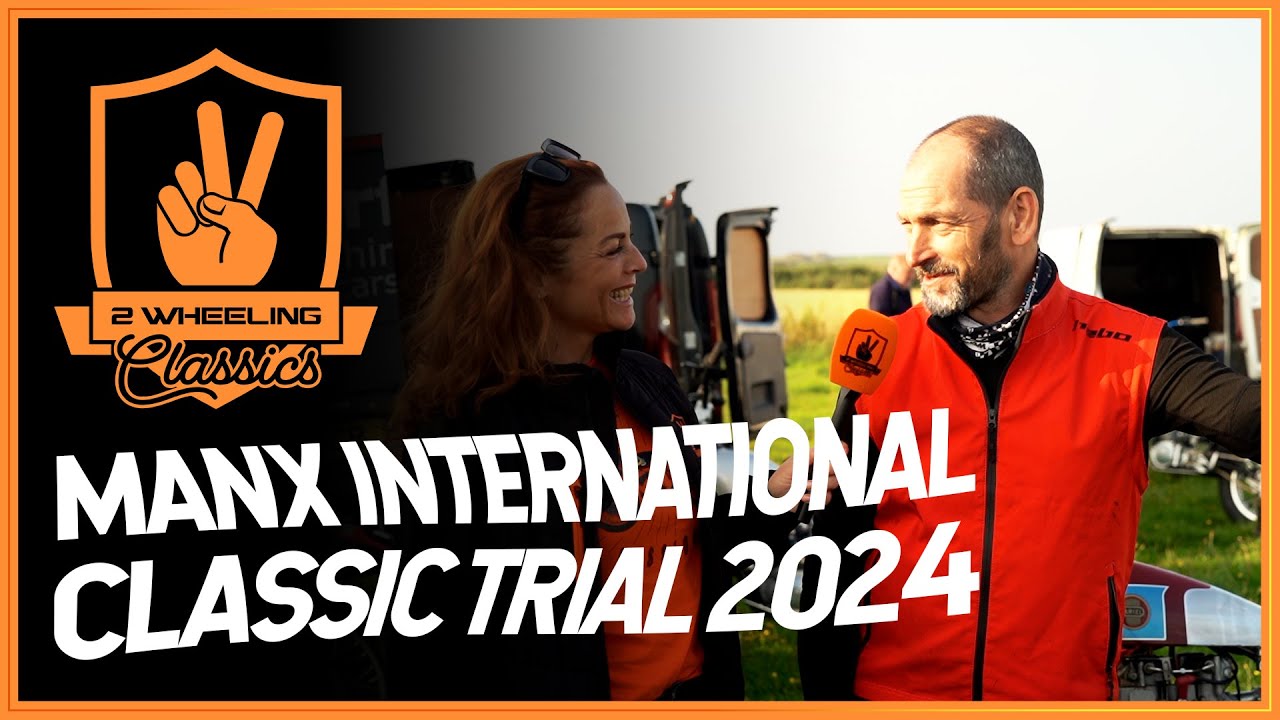 2 WHEELING CLASSICS AT THE MANX INTERNATIONAL CLASSIC TRIAL! 2024!!! 🔥 ✌️ 🏁 🏍️ 🏔️ 💥