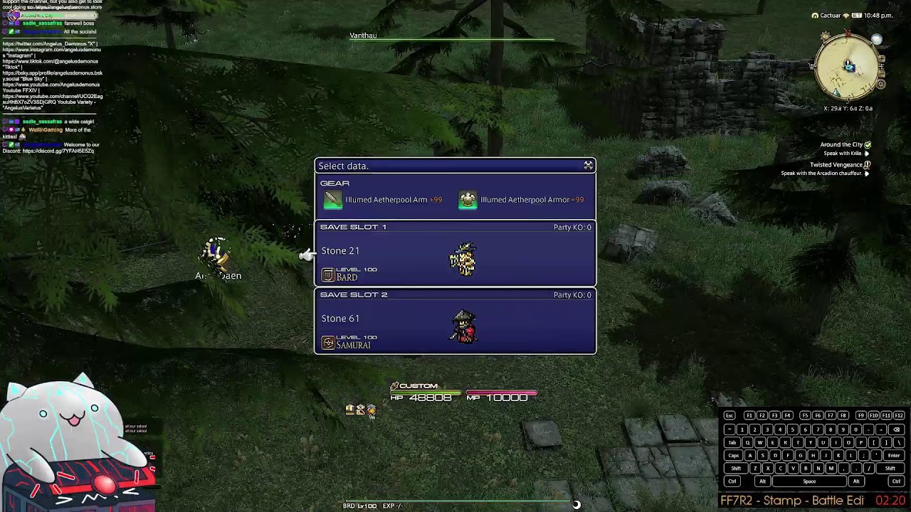 LIVE: Deep Dungeon SOLO - PT BRD | 11x Clears | !NEWVID | Both Hands on Keyboard Gameplay