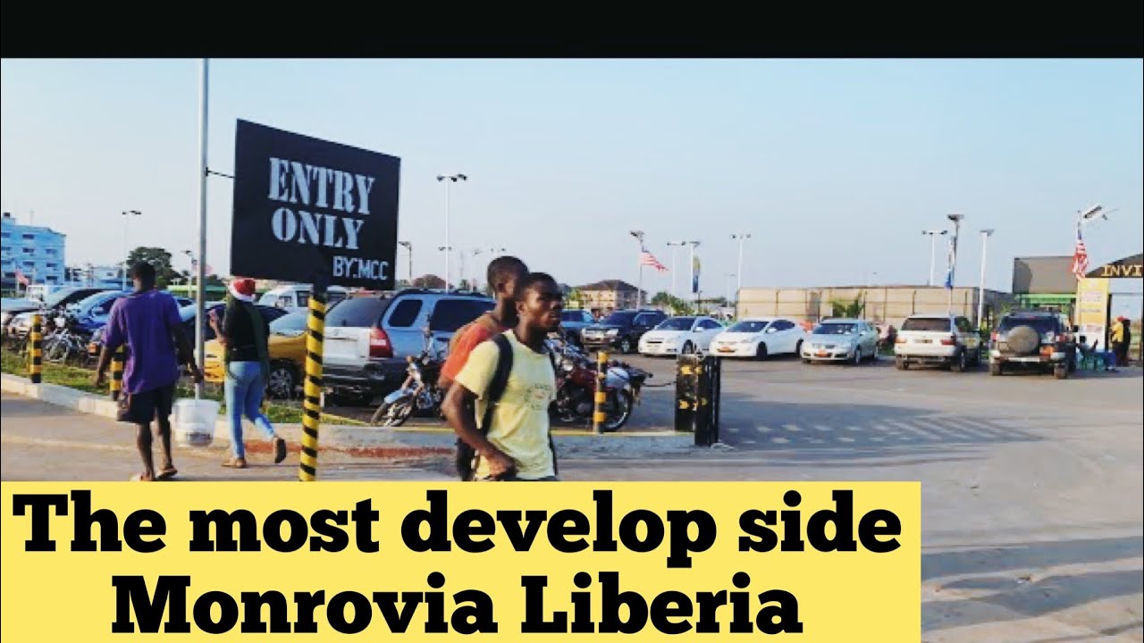 Most develop side of Monrovia Liberia