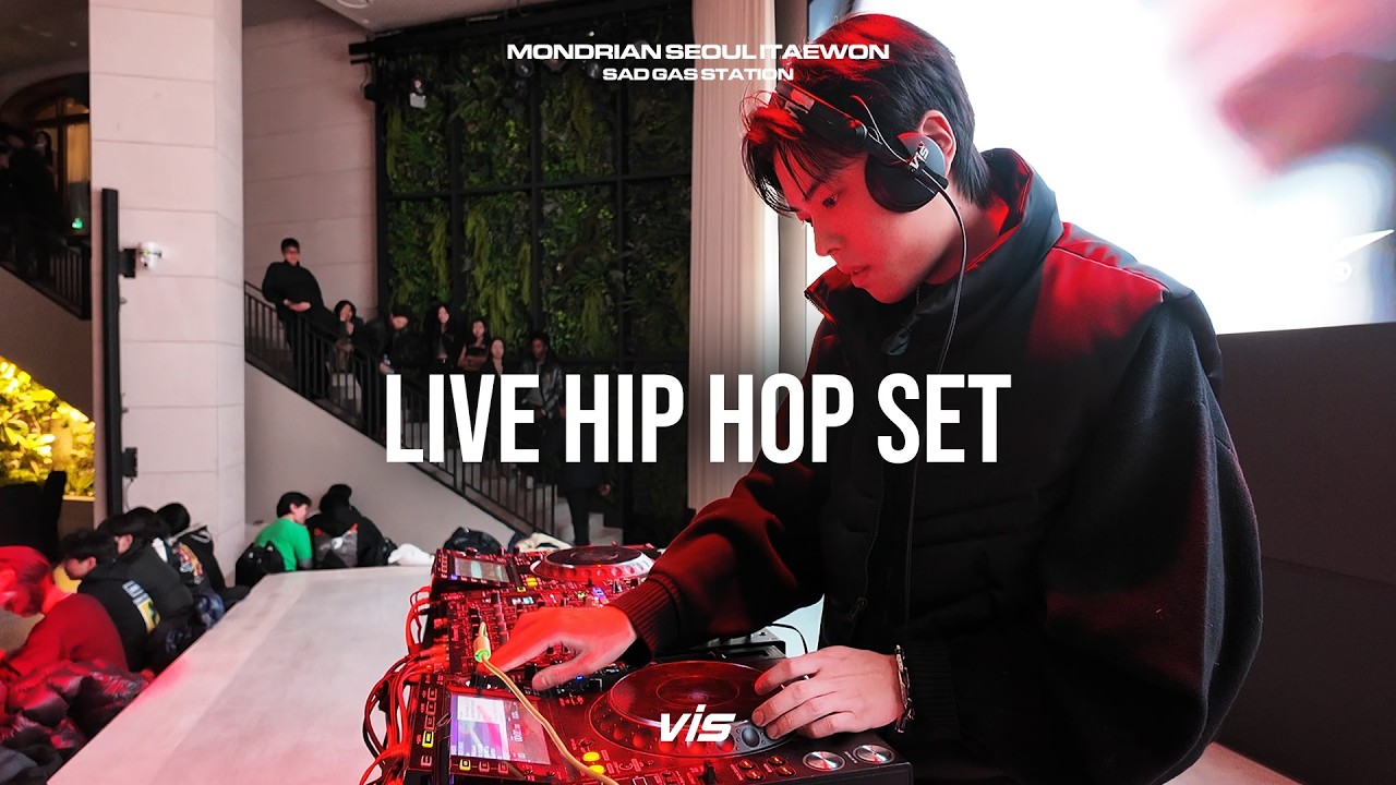 VIS LIVE HIPHOP SET @ Mondrian Seoul Itaewon / SAD GAS STATION