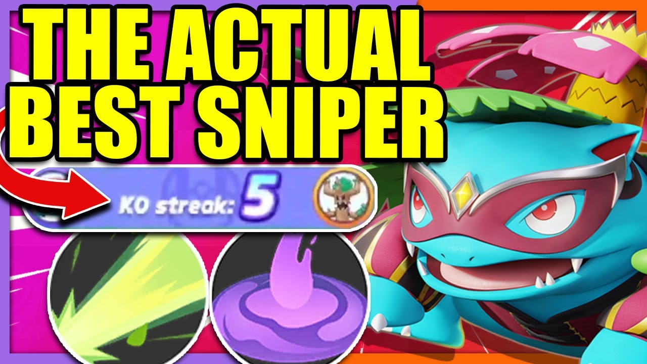 INTELEON WHO?! DECIDUEYE WHO?! VENUSAUR is the actual BEST SNIPER | Pokemon Unite