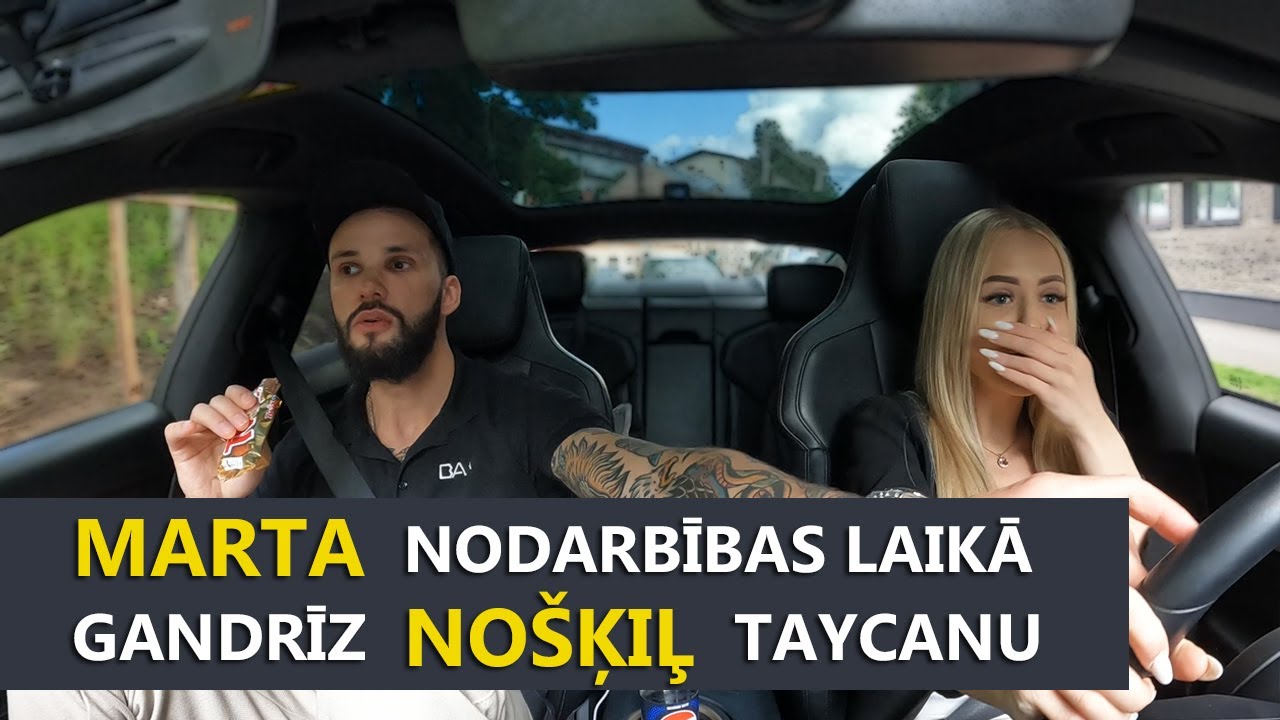 Gandrīz nošķiļam Taycanu | Braukšanas nodarbība ar Martu