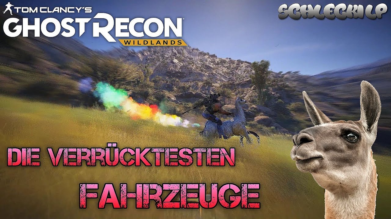 Ghost Recon: Wildlands | die verrücktesten Fahrzeuge | Fundorte | Guide | Lama Bike