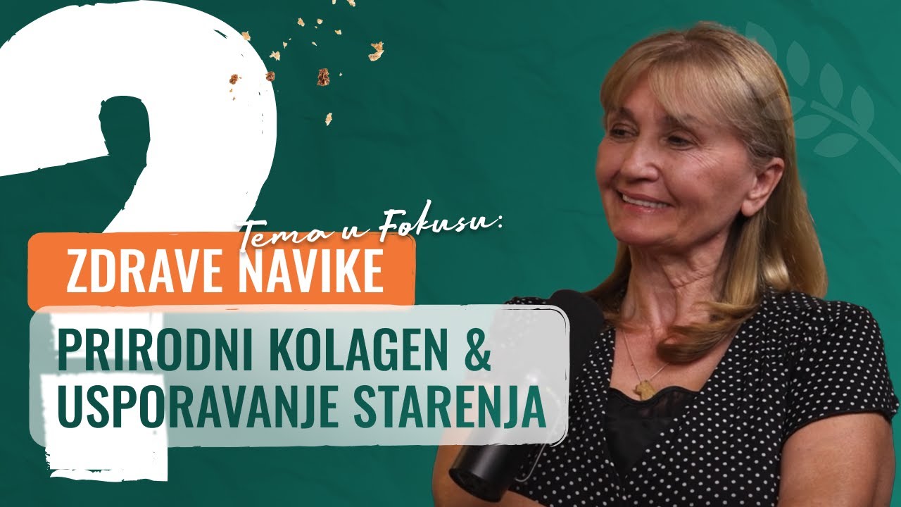 Zdrave navike: prirodni kolagen & usporavanje starenja | Tonus Podkast Epizoda 01