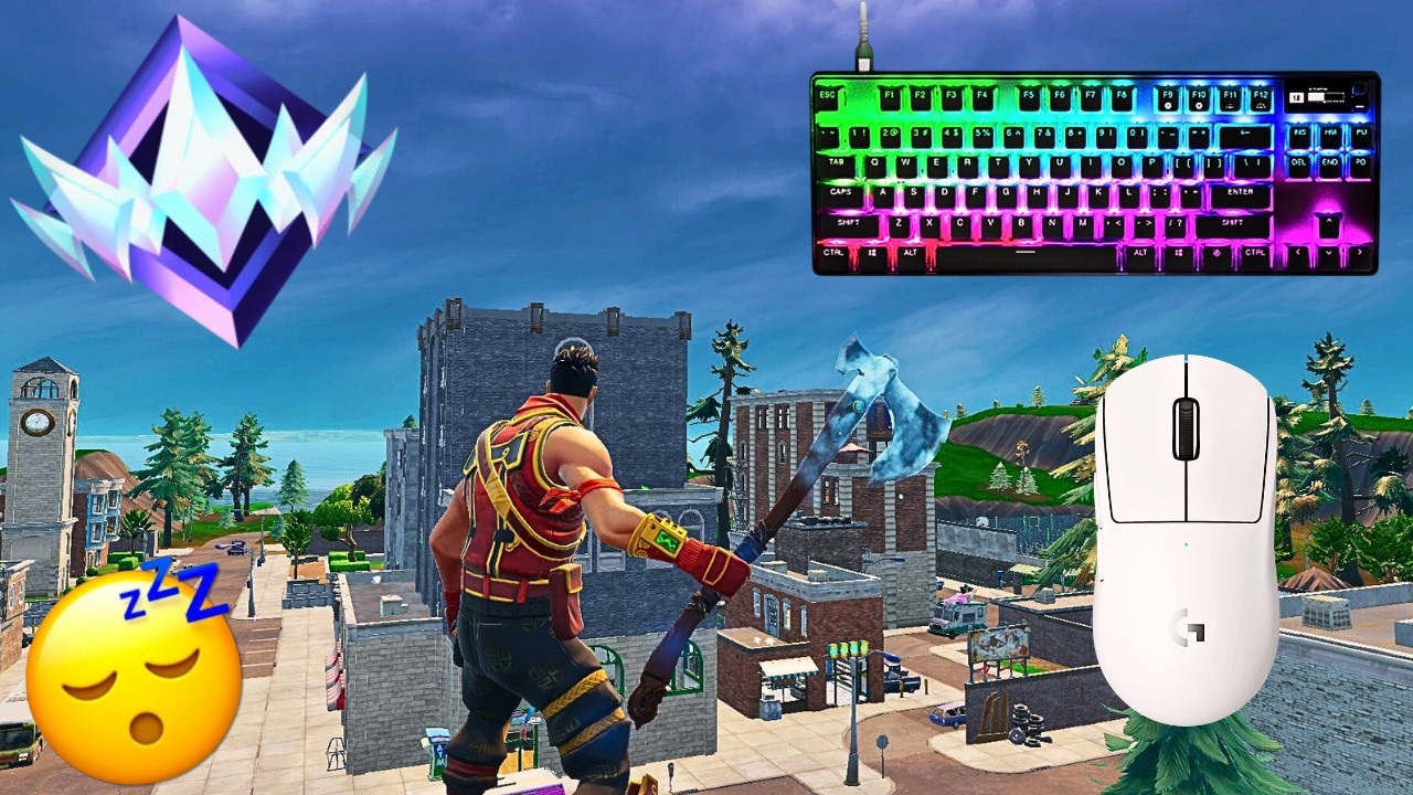 SteelSeries Apex Pro TKL ASMR 😴 Fortnite OG Ranked Reload 🏆 Satisfying Keyboard Fortnite 240 FPS 4K