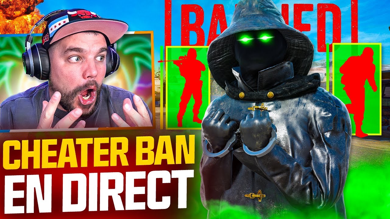 ENFIN!  Un CHEATER se fait BAN EN LIVE sur Call of Duty : WARZONE !