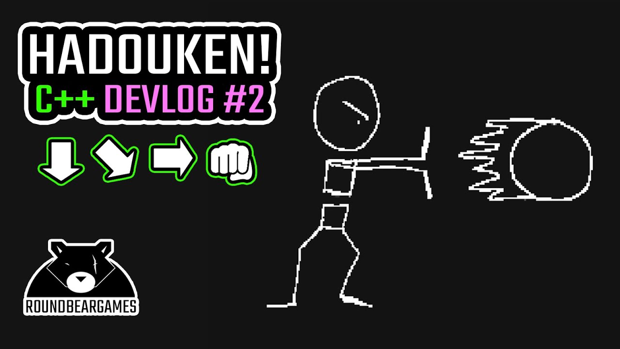 Hadouken Input Buffer - Fighting Game Devlog #2 - C++