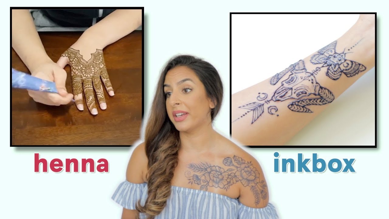 inkbox vs. Henna - What's the Difference?