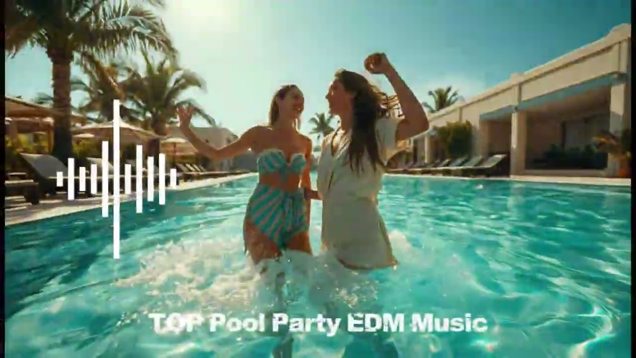 Daytime Pool Bass ⚡ | Live Electronic Beats for Sunny Summer Fun