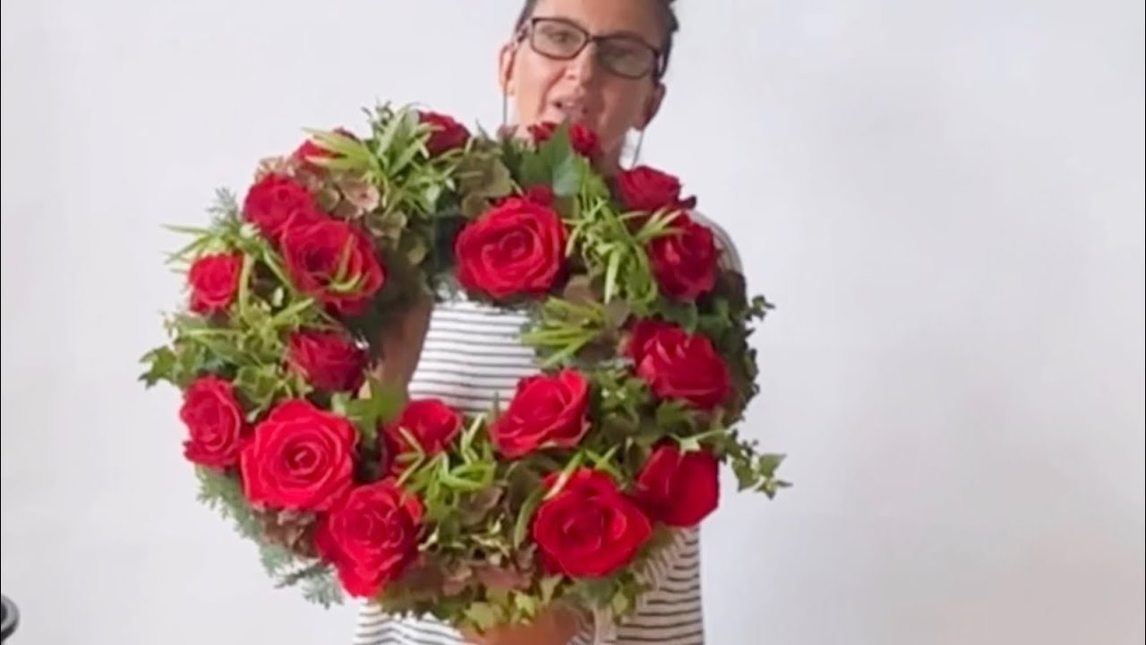 👉👀 Cum facem o coroana funerara. Tutorial pas cu pas @AncaVlad