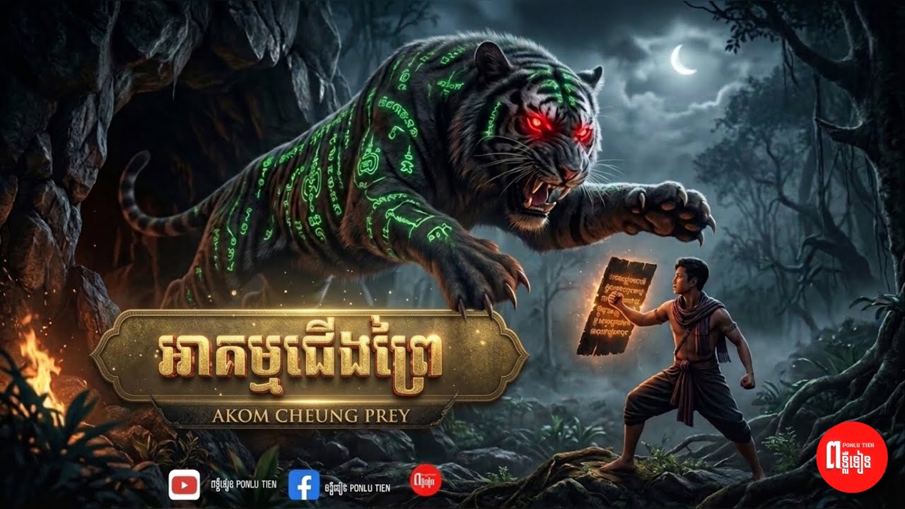 អាគមជើងព្រៃ | រឿងនិទានខ្មែរ-ពន្លឺទៀន PONLU TIEN | EP2